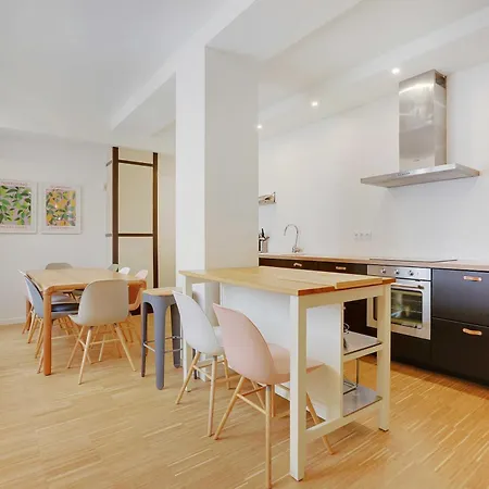 Lägenhet Spacious - 4br-10p Montmartre
