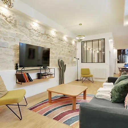 Spacious - 4br-10p Montmartre Lägenhet