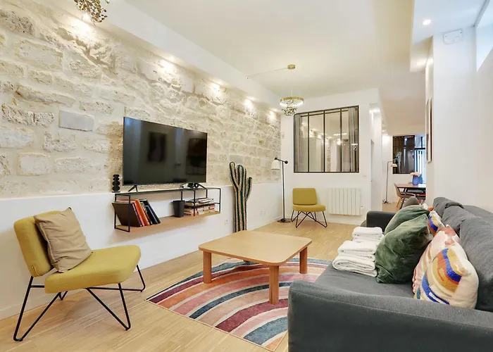 Spacious - 4br-10p Montmartre Lägenhet