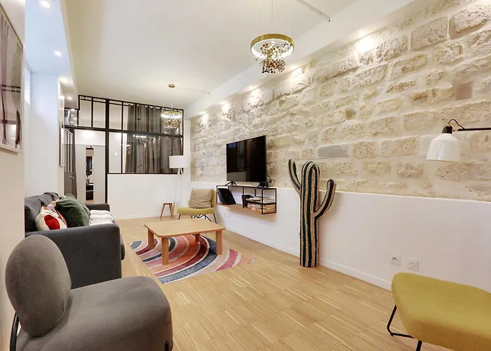 Spacious - 4br-10p Montmartre Lägenhet *